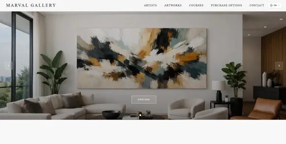Marval Gallery screenshot 1