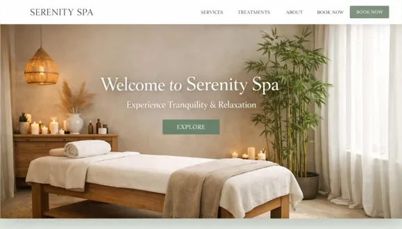 Serenity Spa screenshot 1