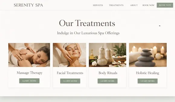 Serenity Spa screenshot 2